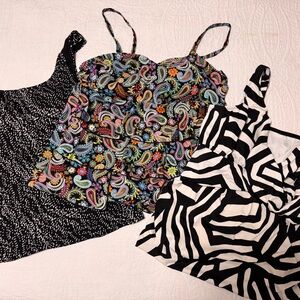 3 Swimsuit tops only